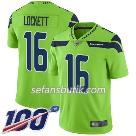 Seattle Seahawks Tröjor Tyler Lockett 16 Nike Grön 100th - Herr Seattle Seahawks Tröjor Tyler Lockett 16 Nike Grön 100th - Herr